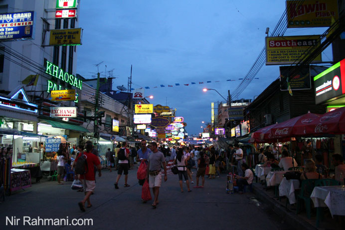 רחוב קוואסן בבנגקוק, תאילנד