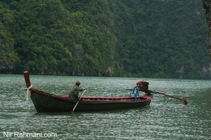 Fisherman, James Bond island, Phang-Nga park