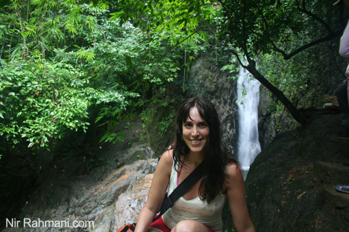 Phuket jungle walk to a waterfall