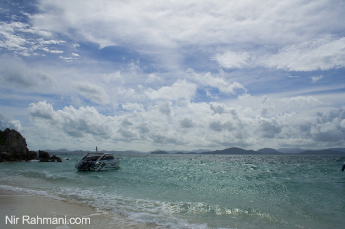 Speed boat of Koh Khai Nok island tour, from Phuket